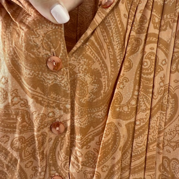 Amuse Society Terracotta Paisley Dress - Picture 4 of 6